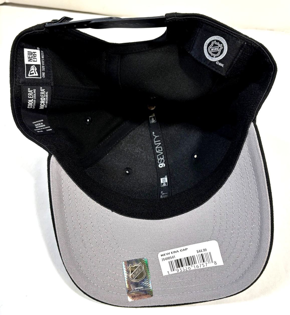 Anaheim Ducks NHL NE Stretch-Snap Snapback Hat~ Black