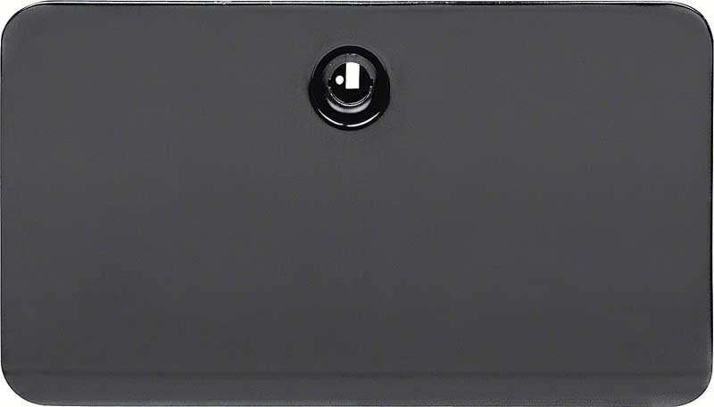 1967-68 Camaro Firebird; Glove Box Door; Black