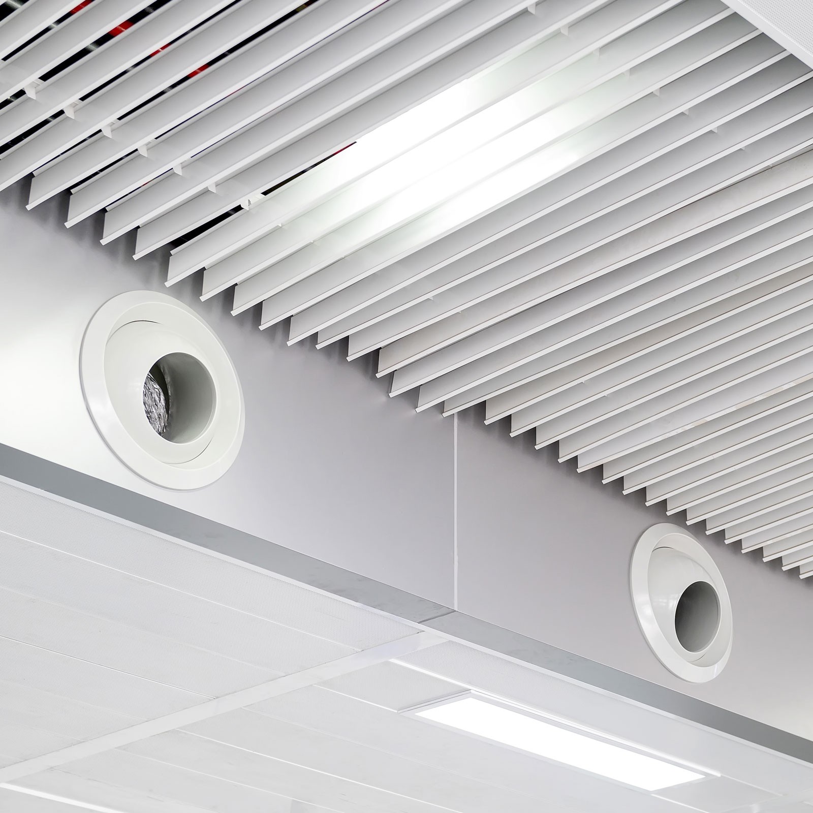 4 Inch Round Air Vent Covers, 2pcs Ceiling Ball Jet Nozzle Air Diffuser, White