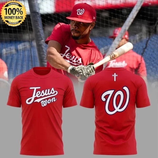 Nationals Jesus Won New - Size S to 5XL