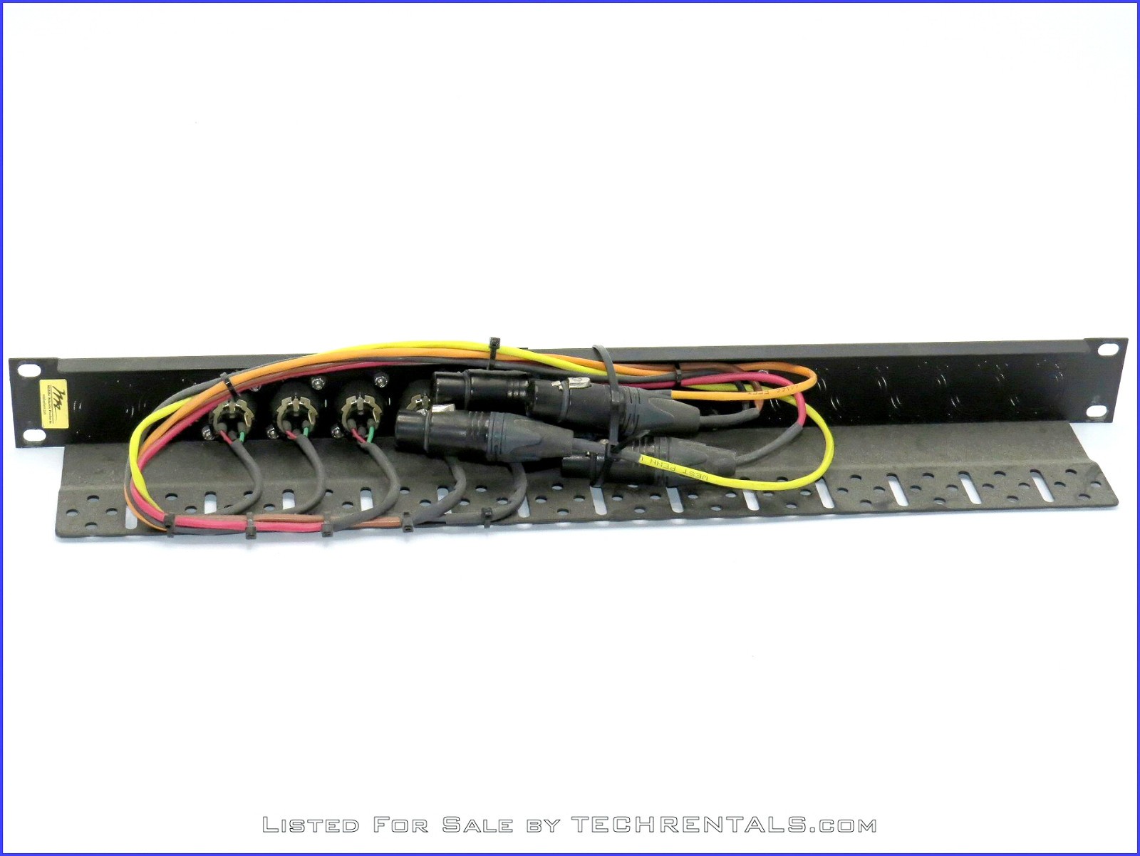 BRAINSTORM ELECTRONICS SR-15+ TIME CODE DISTRIPALYZER + PREWIRED XLR RACK PANEL!