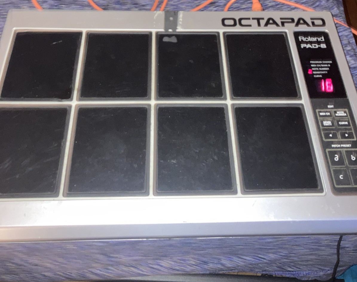 Roland Octapad PAD-8 Tested Working