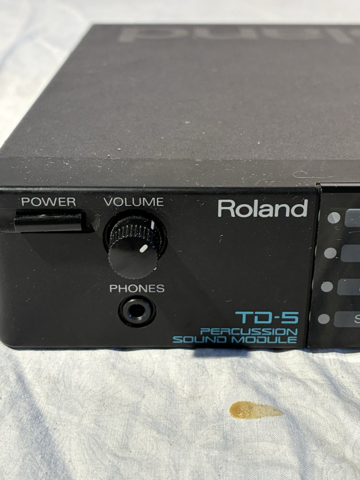 Roland Sound Module TD-5 Drum Trigger Unit Japan. Has Great Drum Sounds.