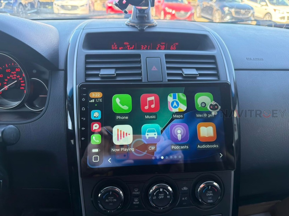 2+64GB Android 15 Car Radio Stereo BT Apple Carplay GPS For Mazda CX-9 2007-2015