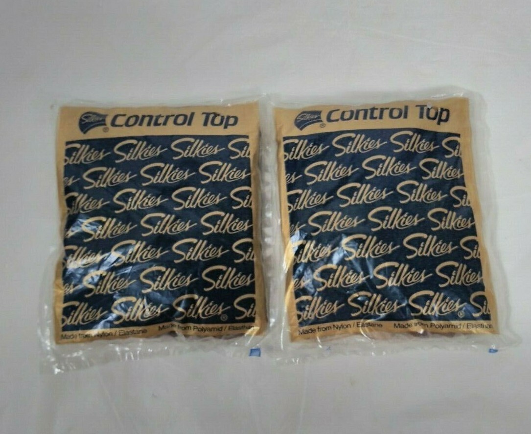 Two Silkies Taupe Control Top Small Panty Hose
