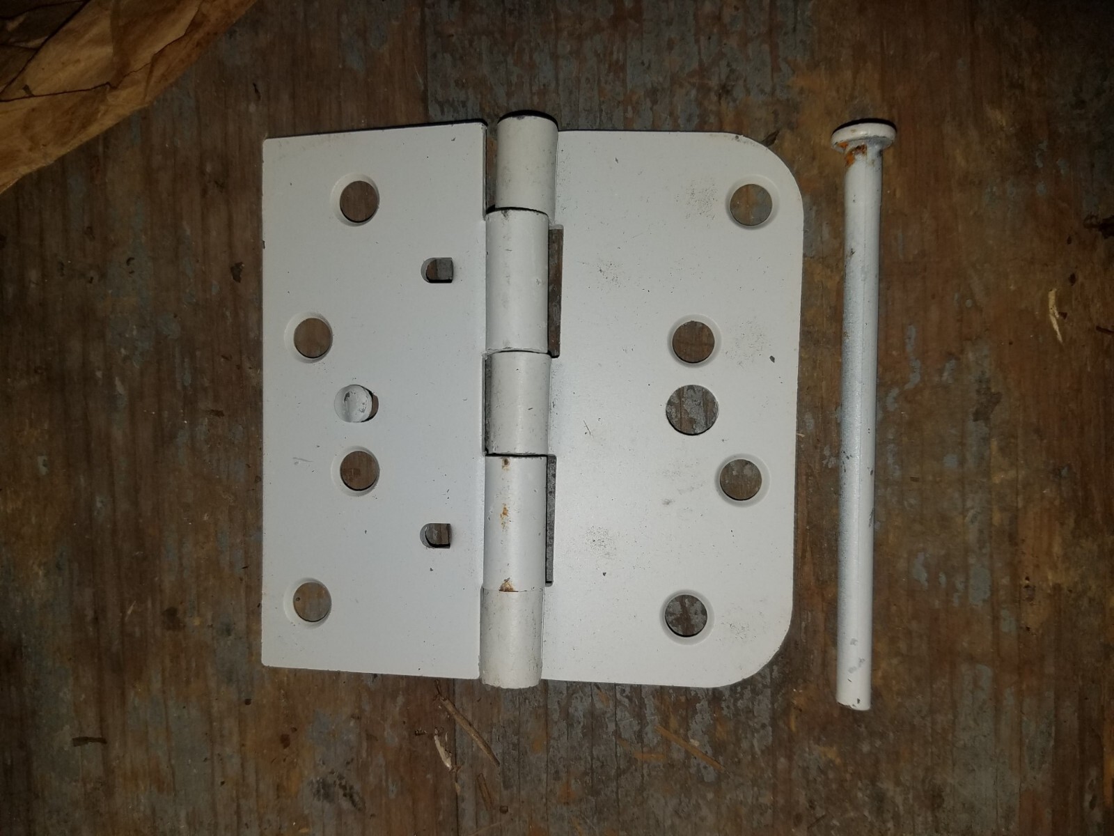 Lot of 10***ultra hardware 34989. 4" x 4". 2.5mm. RP. Pure White/USPPW. Hinge