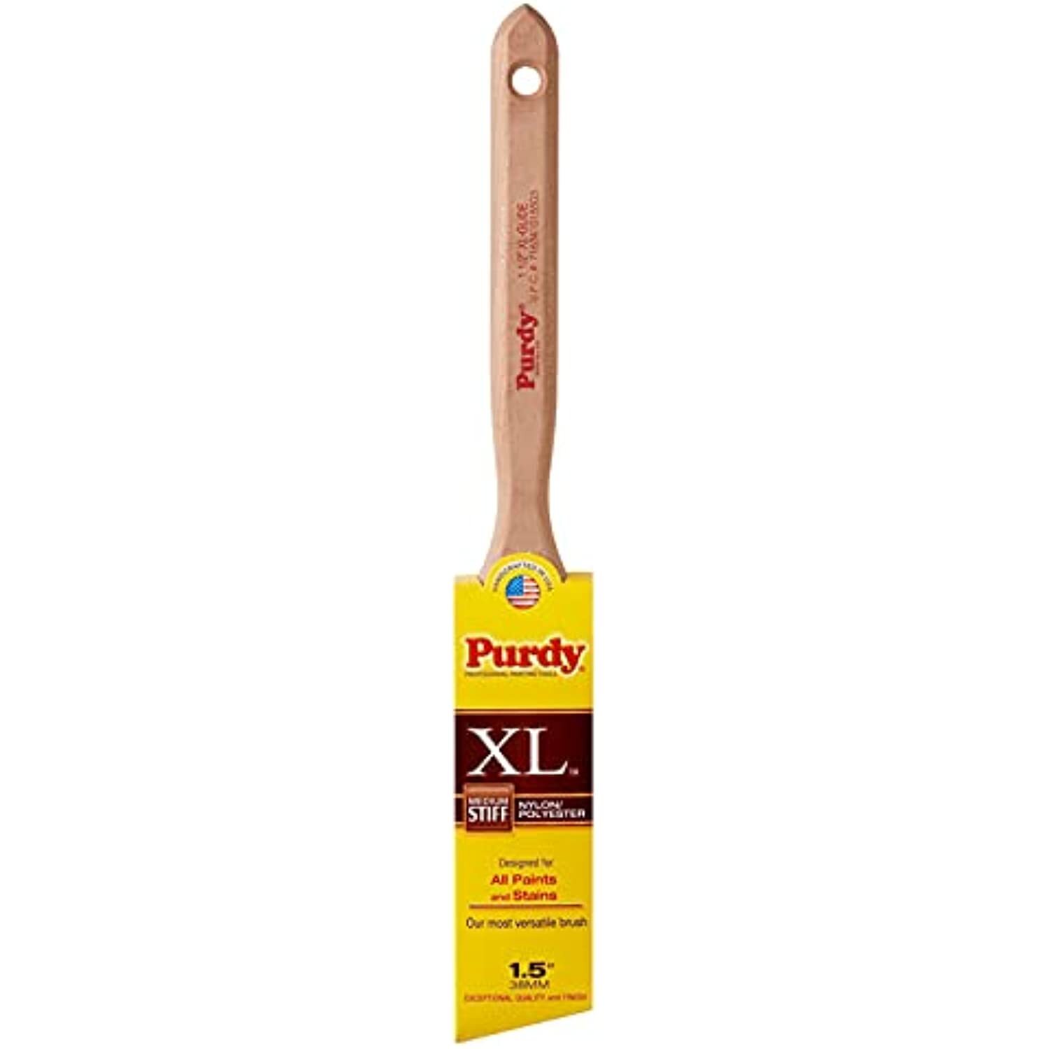1-1/2" Purdy 144152315 XL Glide Angled Sash Paint Brush, Tynex Orel
