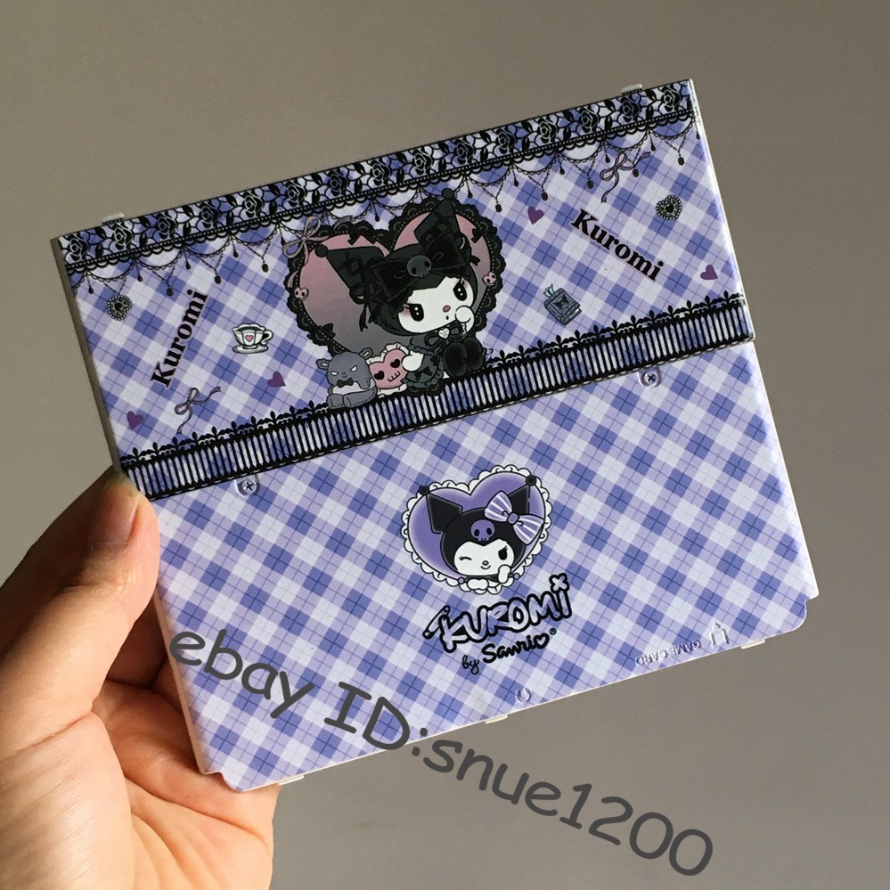 Sanrio Kuromi Heart & Bow DIY Replacement shell cover case for New Nintendo 3DS