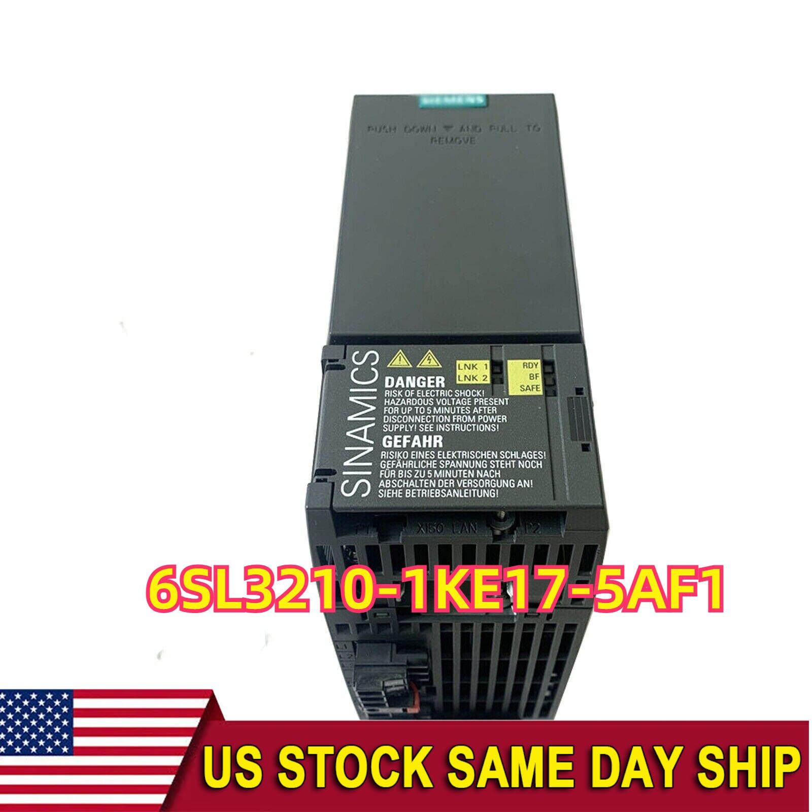 New Siemens 6SL3 210-1KE17-5AF1 6SL3210-1KE17-5AF1 SINAMICS G120C Rated Power