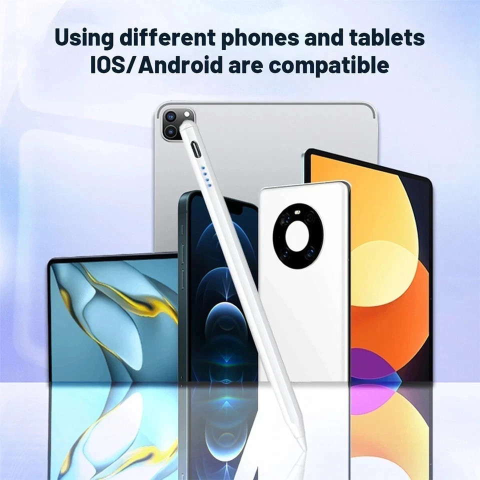 Universal Pencil Stylus Pen For Android iPhone iPad Tablet Mobile Capacitive Pen