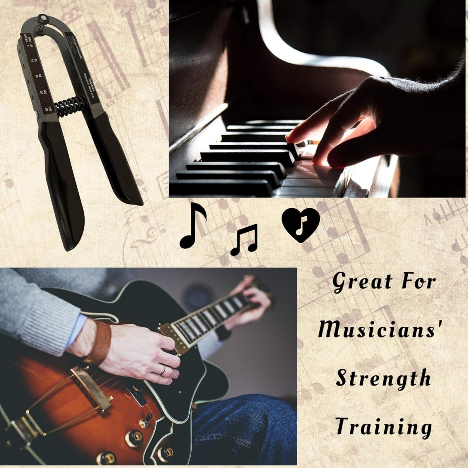 Stovall Adjustable Grip Strength Trainer | Professional Physical Therapy Hand...