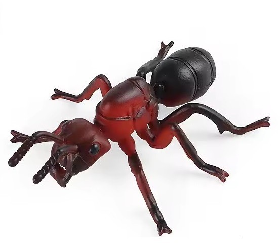 Red Ant Insect Toy Action Figure Small Animal Figurine Doll Gift for Kids