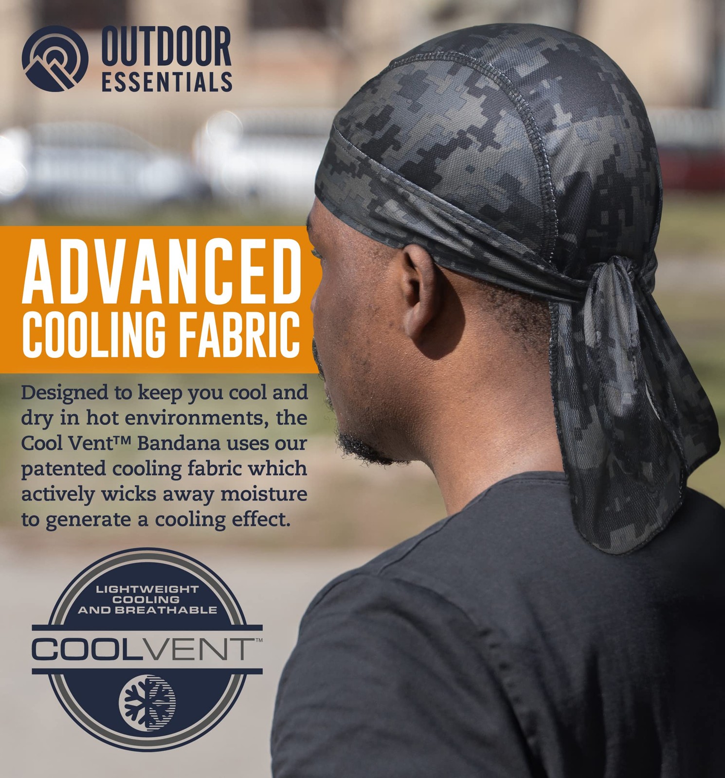 Cooling Helmet Liner - Motorcycle Headwraps for Men - Do Rag Bandanas for Men...