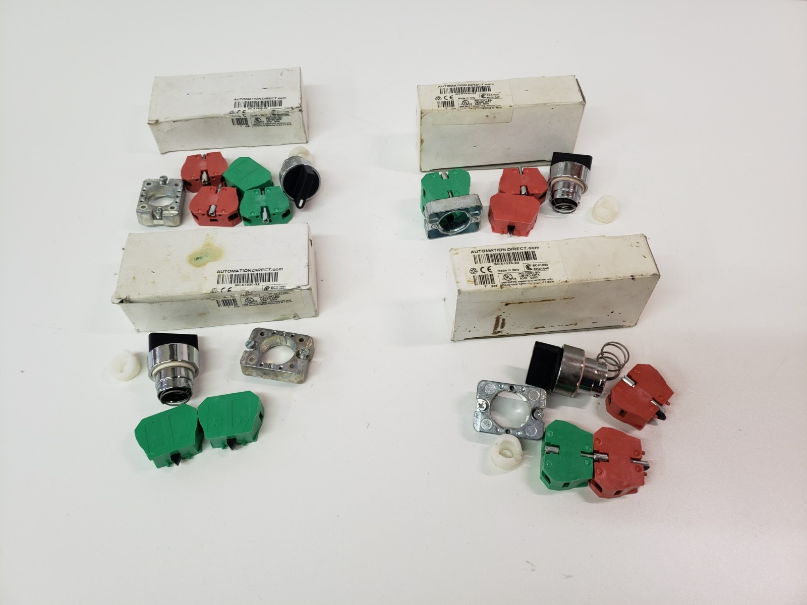 LOT - Automation Direct GCX1330-22 + GCX1320-22 Selector Switch
