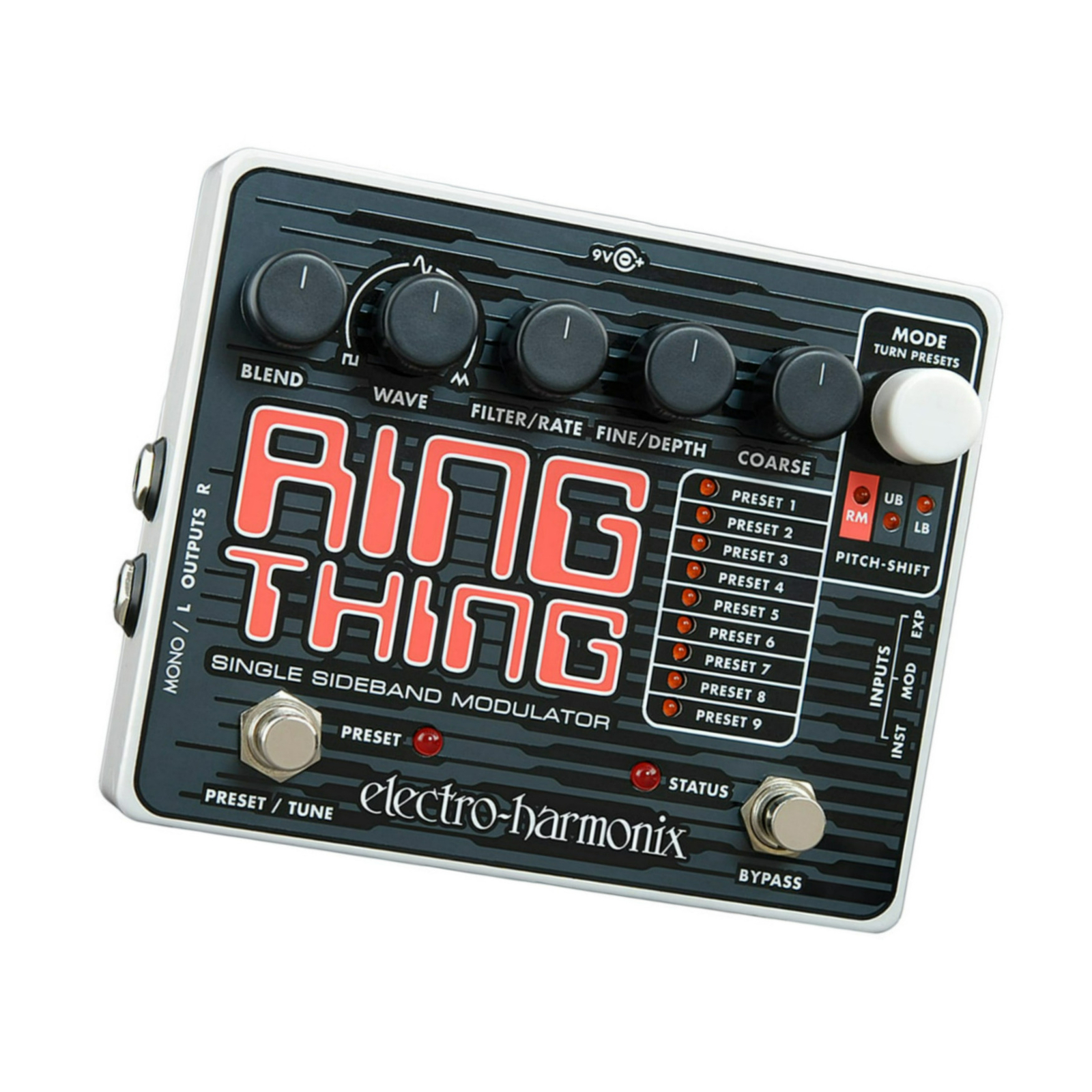 Electro Harmonix Ring Thing Single Sideband Modulator with Blend Knob Wave Knob