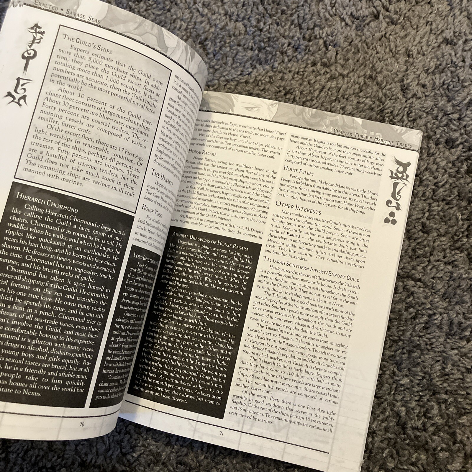 White Wolf Savage Seas Exalted Roleplaying Setting Resource WW8822 RPG Gaming