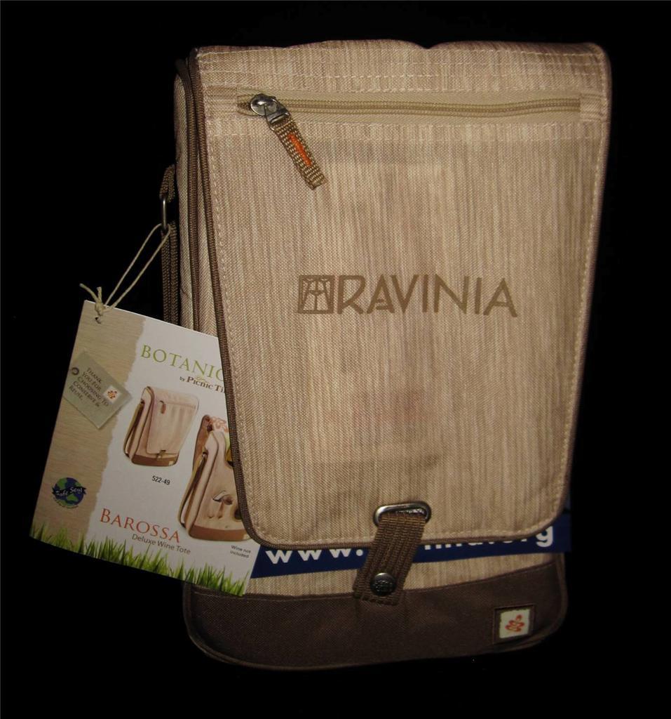 Barossa BOTANICA by Picnic Time Deluxe Wine Tote, New in Box 522-49