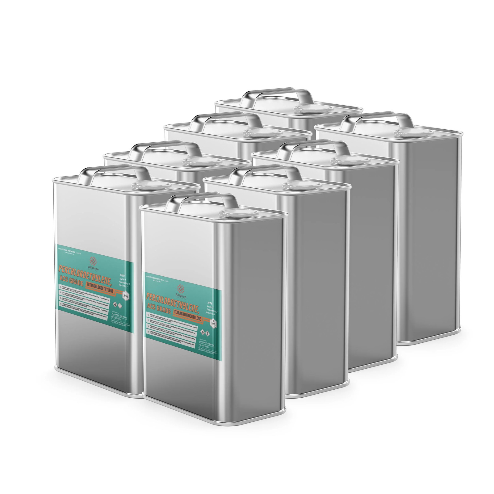 Perchloroethylene ACS Grade - 8 Quart Cans