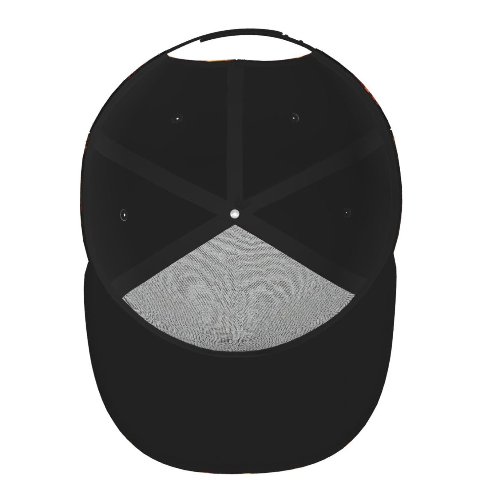 Halloween Pumpkins Snapback Hats for Men Women, Hip Hop Style Baseball Cap Fl...