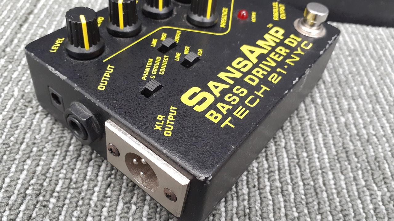 TECH21 Effect Pedal SANSAMP BASS DRIVER D1