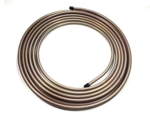 Roll of 3/8" Copper Nickel Fuel/Transmission Line (.375) 25 Feet
