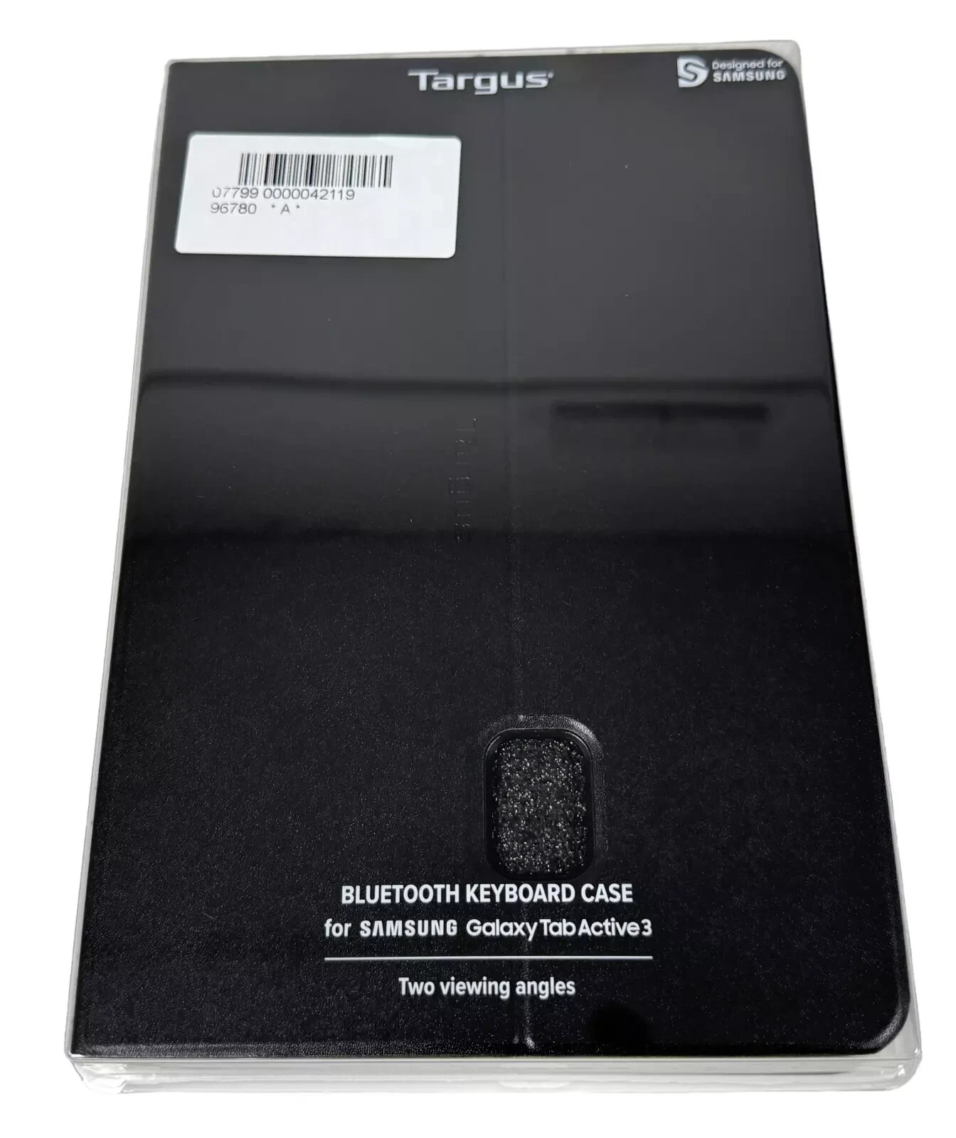 Targus Bluetooth Keyboard Black Case Samsung Galaxy Tab Active3 GP-FPT575TGABG