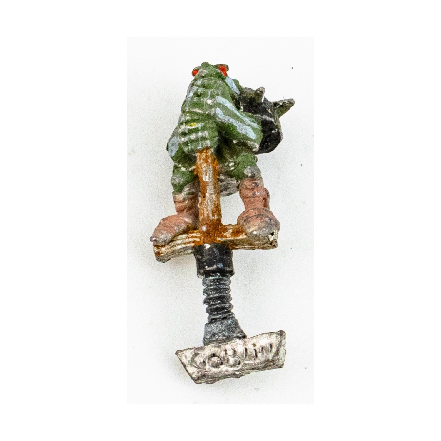 GW Blood Bowl Goblin Loose Mini Goblin w/Pogo Stick #4 NM