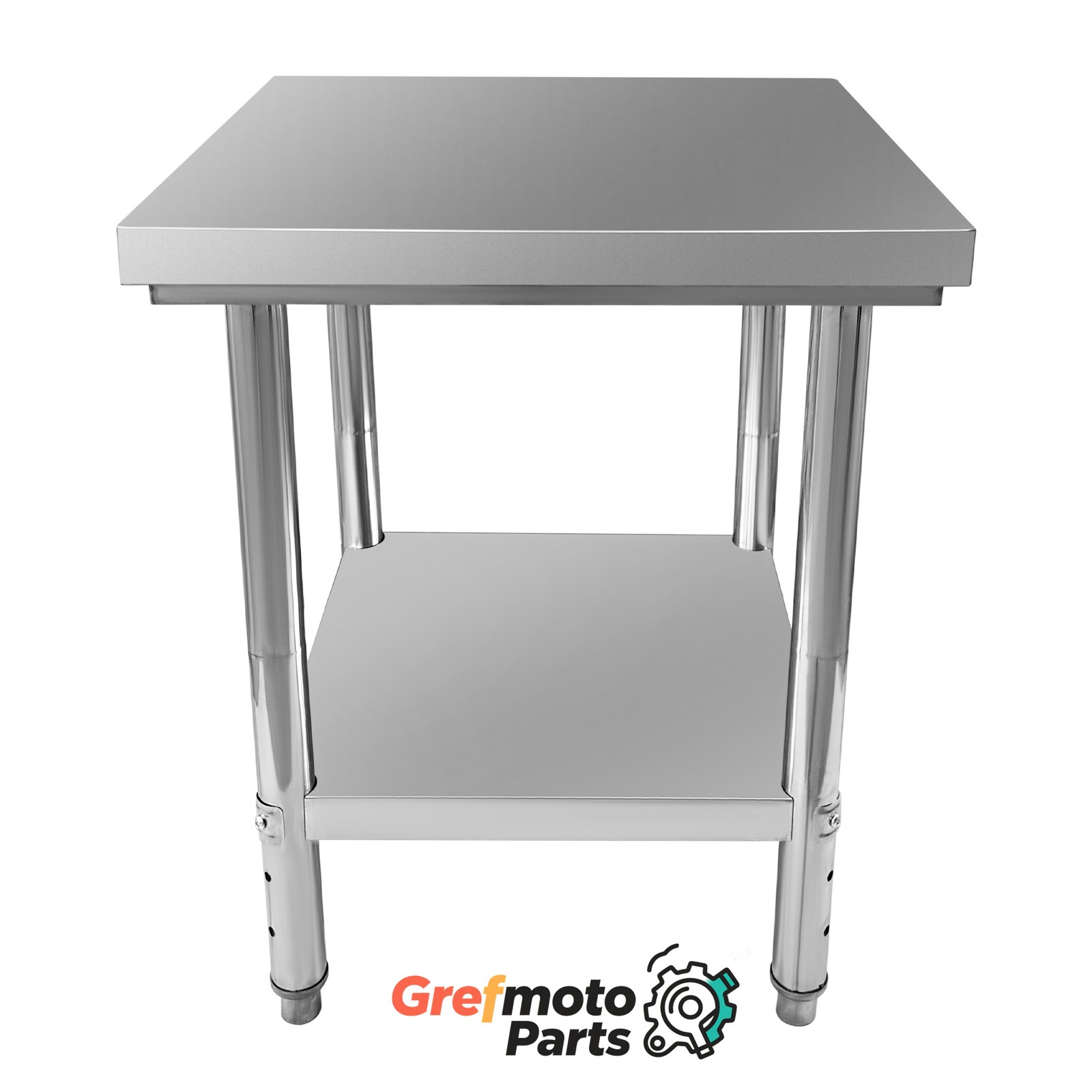 Stainless Steel 24 x 24 x 32 Inch Work Table Commercial Kitchen Prep