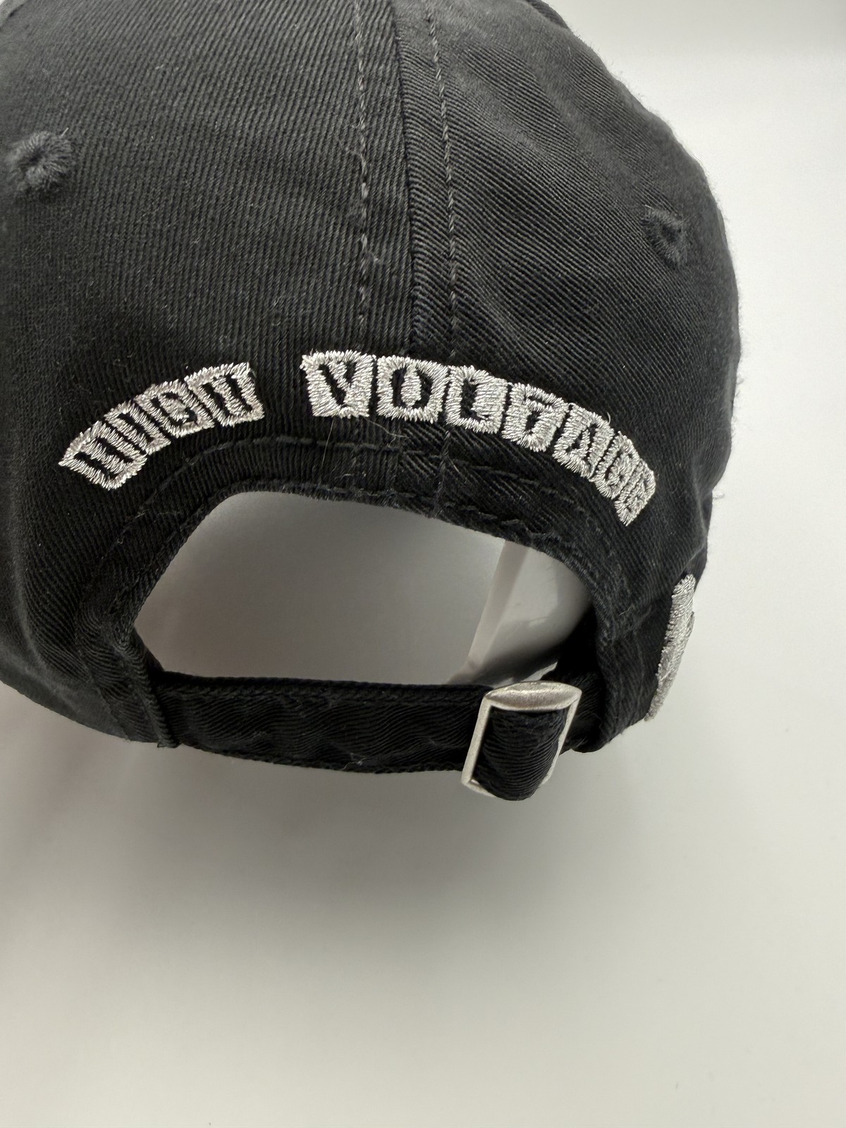 AC/DC Back in Black Baseball Cap "High Voltage" Embroidered Adjustable