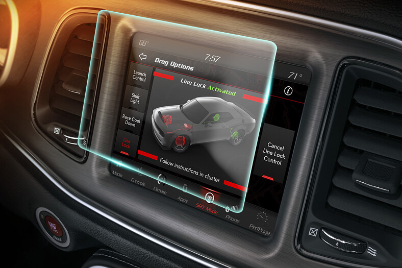 Crystal Clear Screen Protector for 2018 Dodge Charger 8.4in Vehicle Navigation
