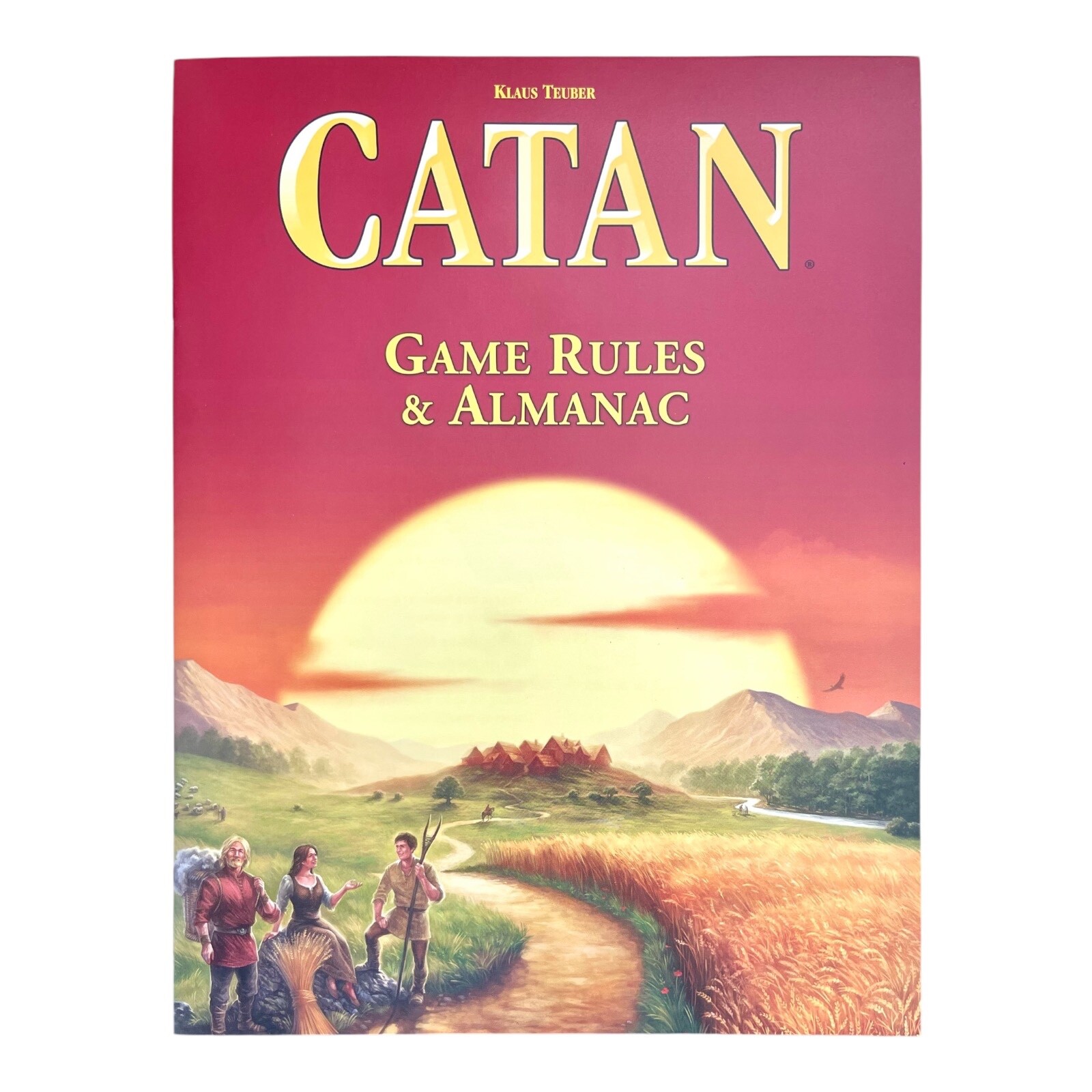 Catan Game Rules & Almanac - Official Instruction Book NEW!