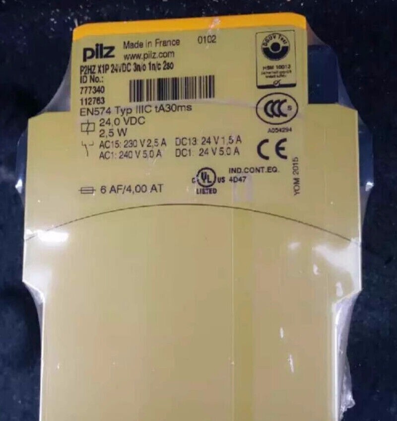 777340 1PC New Sealed Pilz P2HZ X1P 24VDC 3n/o 1n/c 2so Safety Relay 777340