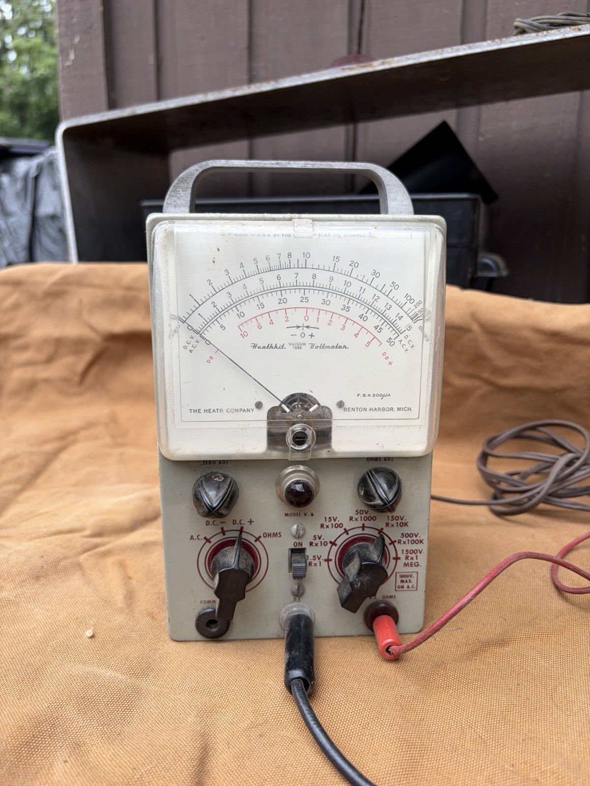 Heathkit Vacuum Tube Voltmeter