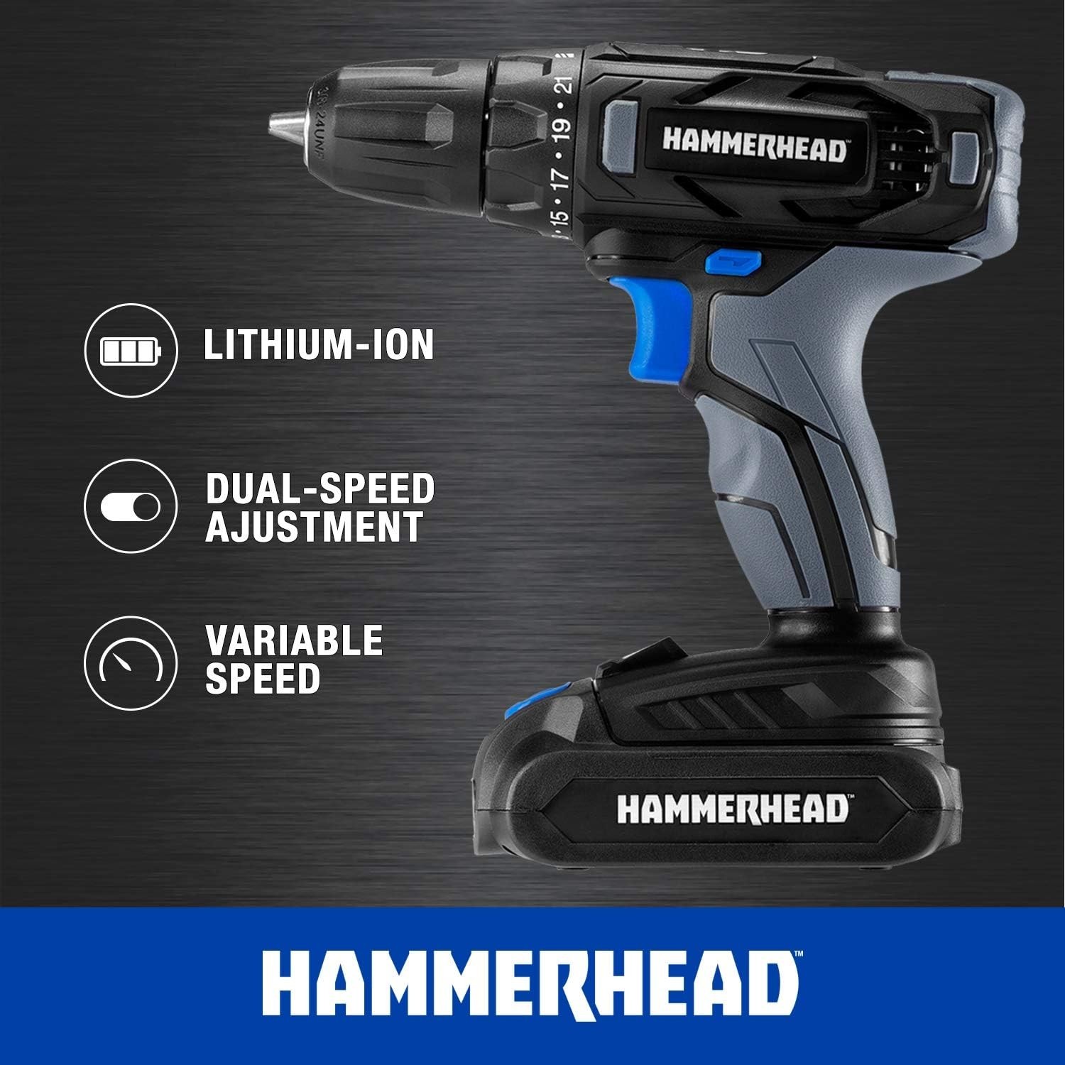20V Cordless Power Tools Combo: Drill & Driver