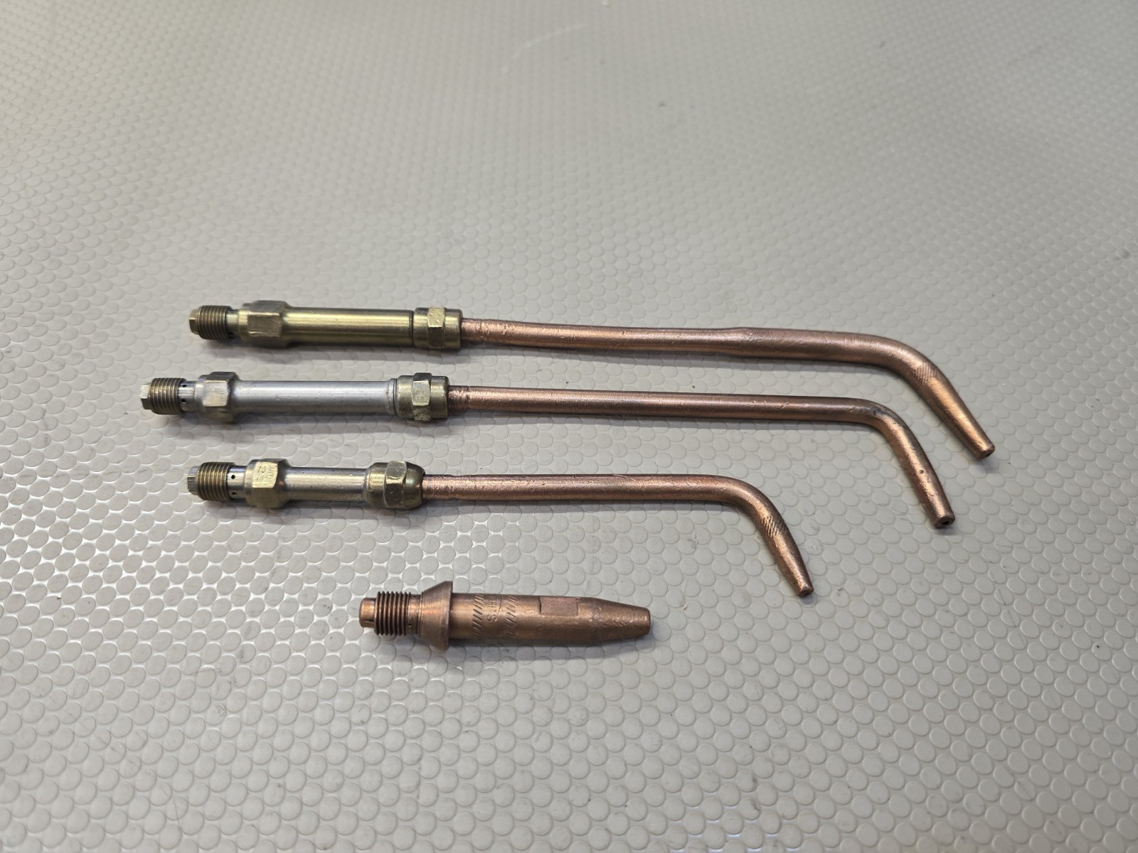 Smith No. 2 Torch Handle With Welding Brazing Tip Set Sizes 23 27 29 A