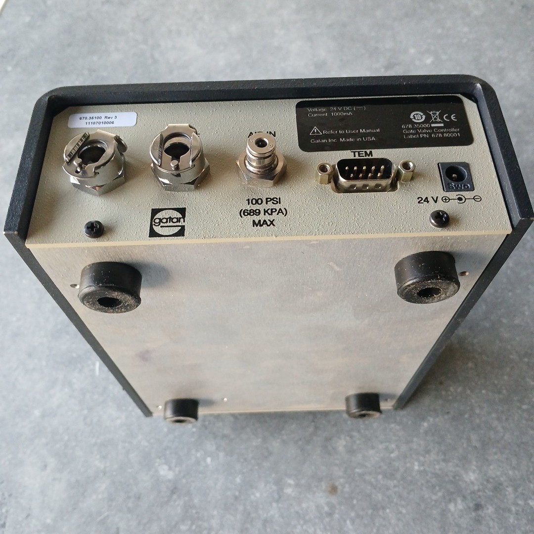 GATAN Gate Valve Controller 678.35000