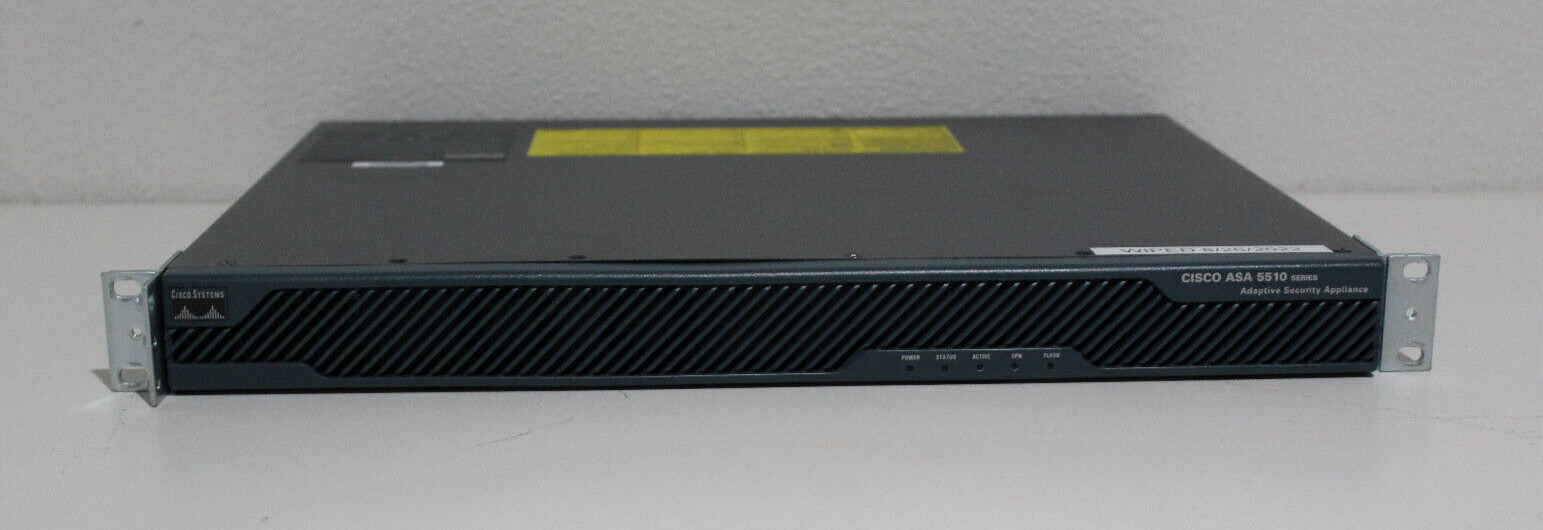 Cisco ASA 5510 Adaptive Security Appliance Firewall ASA5510 + SSM-10 Module