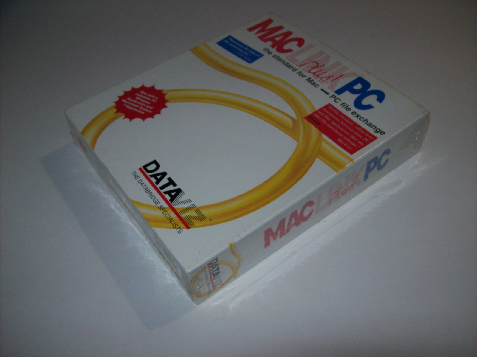 Mac Link Plus PC Version 6: Mac and PC File Exchange Software, NEW OLD STOCK