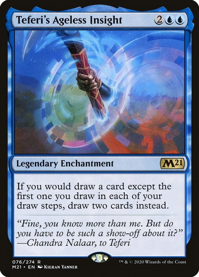 Teferi's Ageless Insight M21 76 English NM - MTG