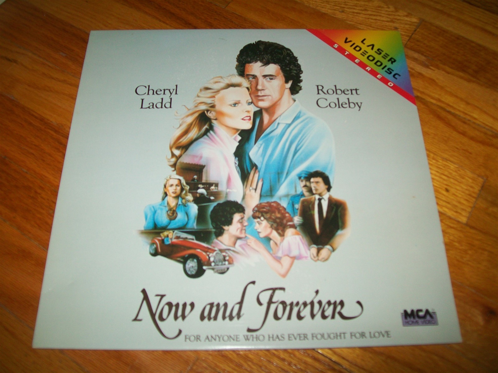 NOW AND FOREVER Laserdisc LD EXCELLENT CONDITION RARE GREAT FILM CHERYL LADD
