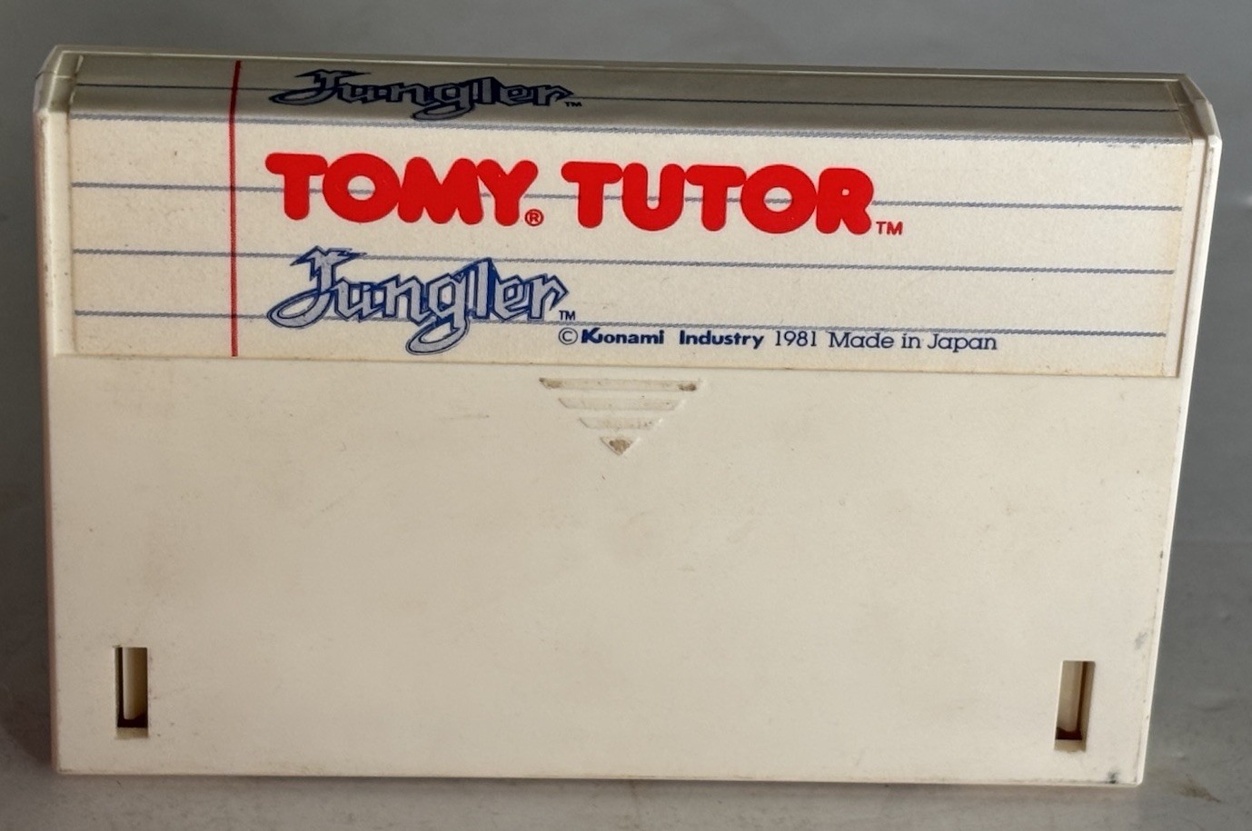 1981 Tomy Tutor Game Cartridge - JUNGLER, Graphic Computer