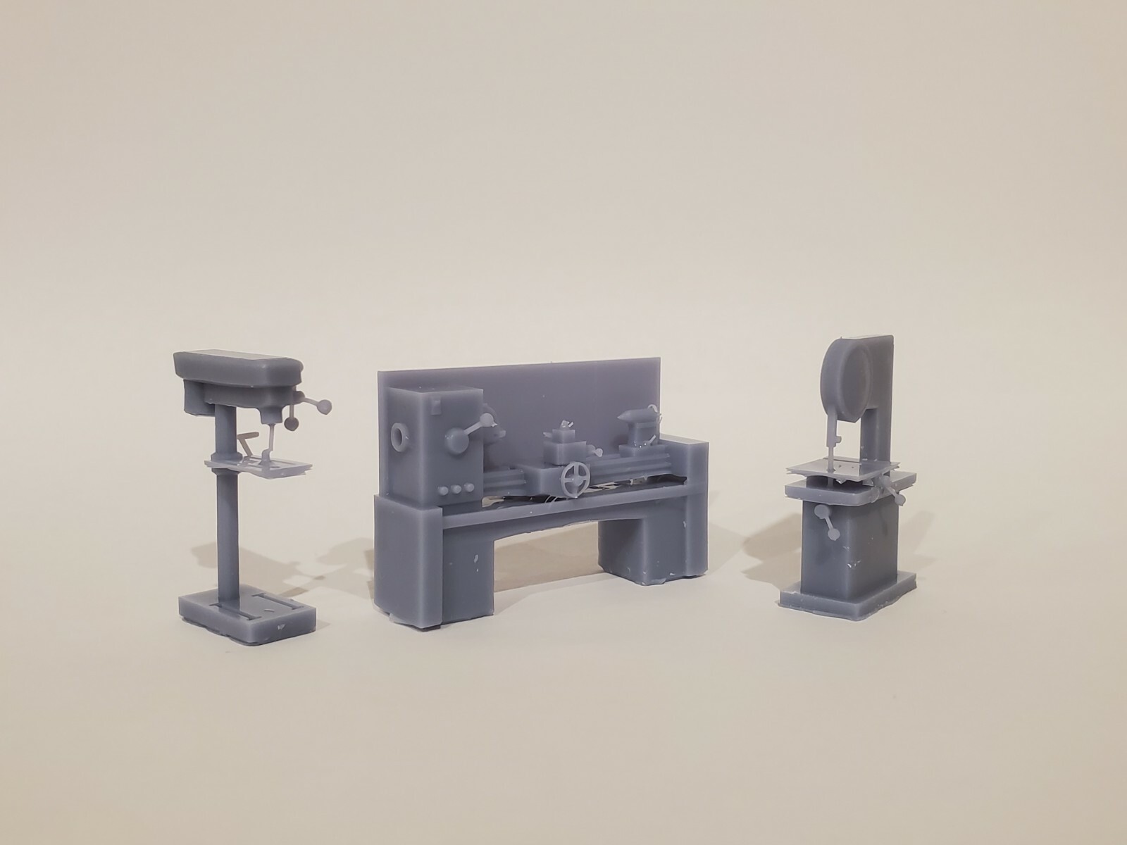 O scale Machine Shop - Model Railroad - Dioramas A Grade