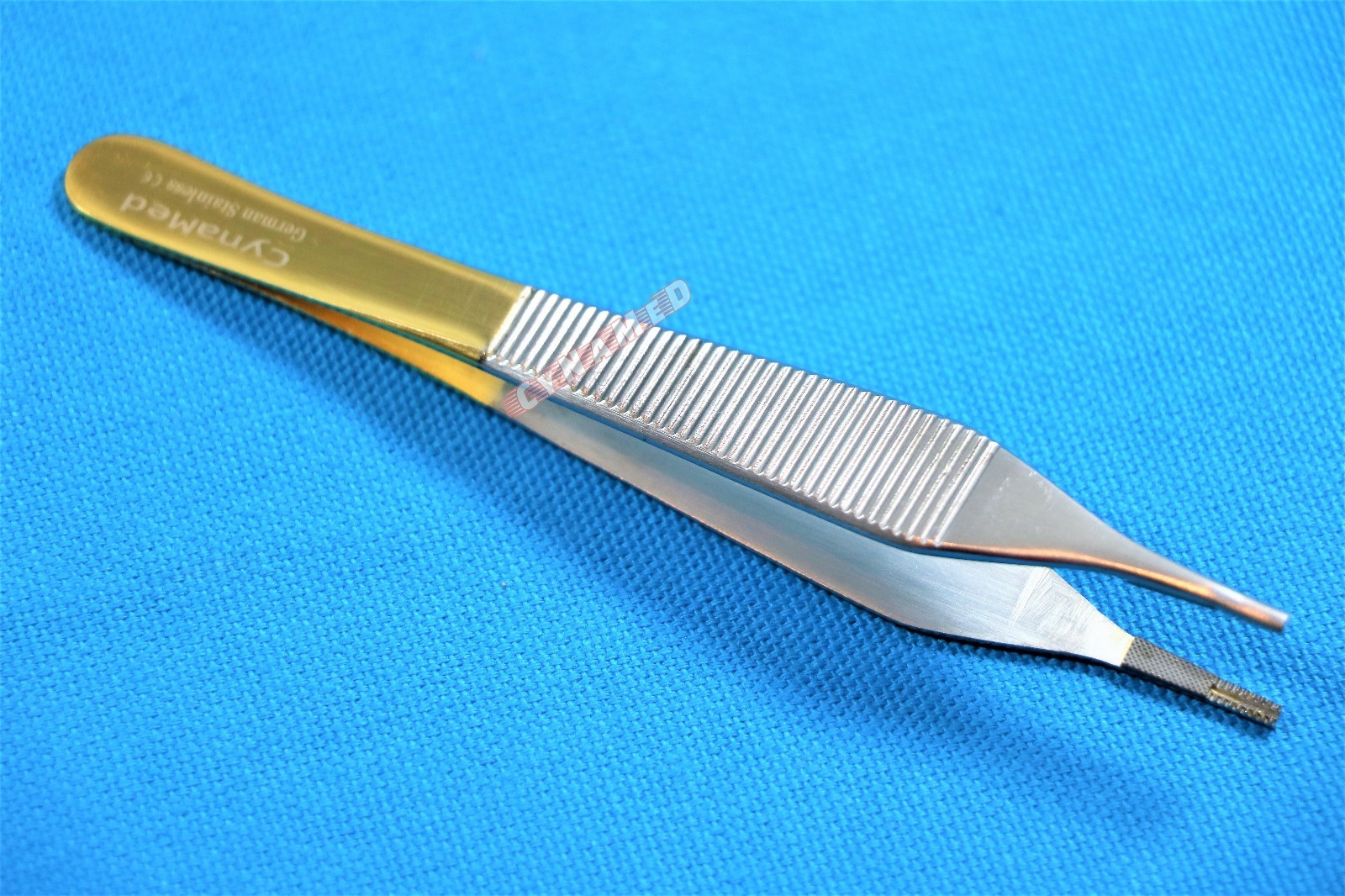 T/C GERMAN GRADE ADSON BROWN TISSUE FORCEPS 4.75" WITH TUNGSTEN CARBIDE INSERTS