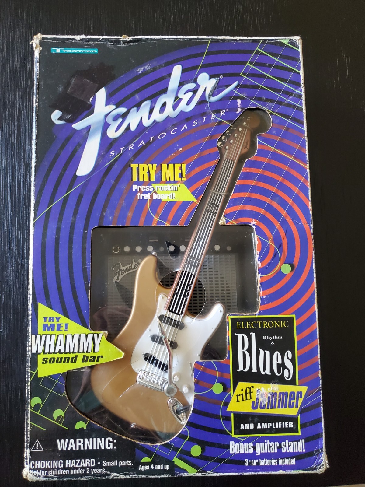 Fender Stratocaster Riff Jammer Guitar & Amp 1996 Trendmasters