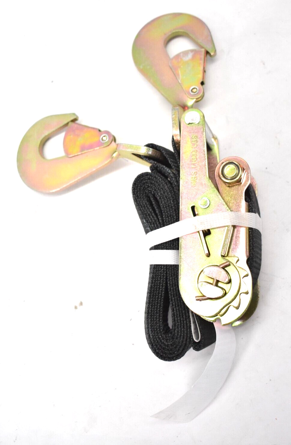 USCC US Cargo Control Ratchet Strap w Snap Hook Black Genuine OEM 11000lbs