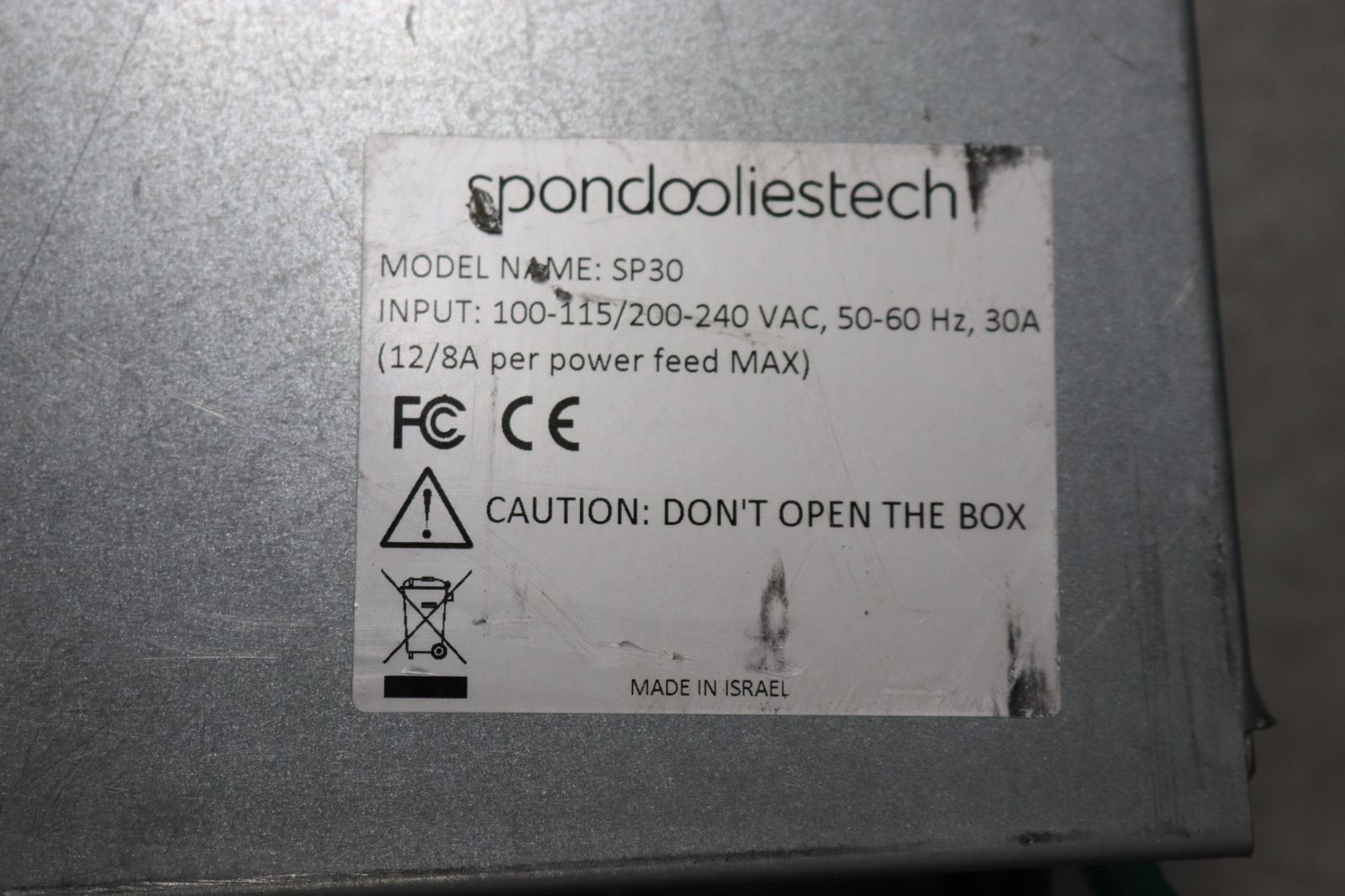 spondoolites tech SP30 Yukon Bitcoin Miner Used Unknown