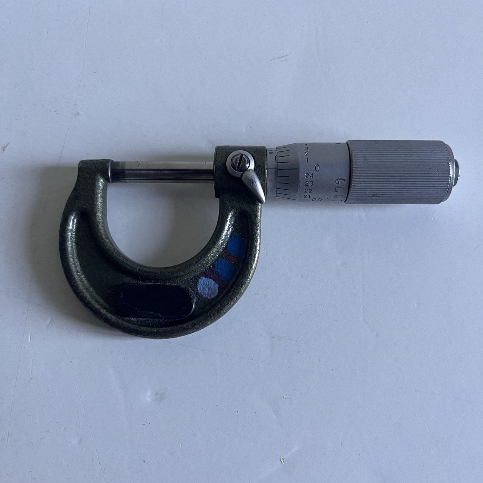 MITUTOYO # 103-135 Micrometer 0" - 1" x .0001" Carbide