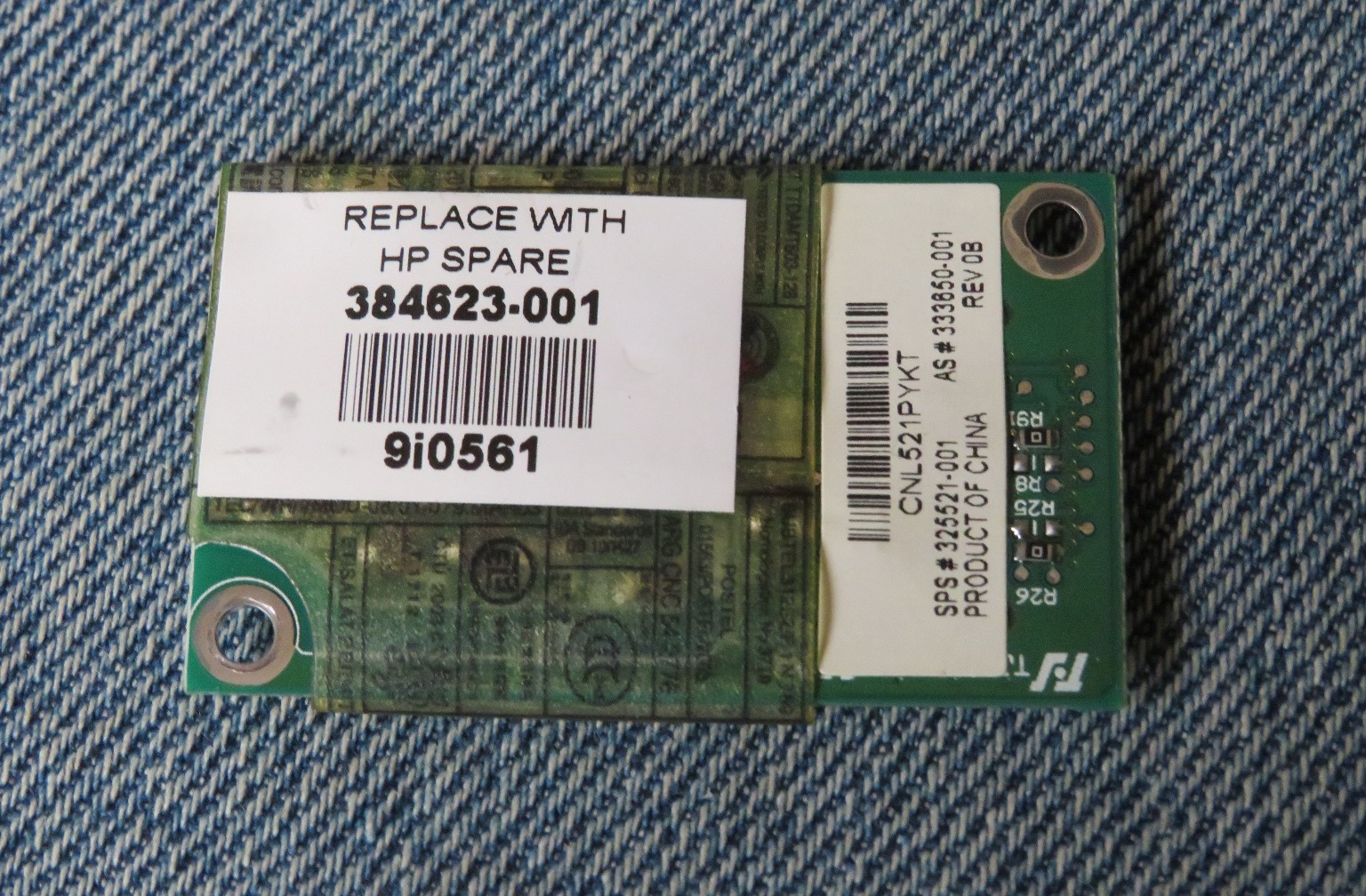 384623-001 393801-001 GENUINE OEM HP MODEM CARD for PAVILION DV4000
