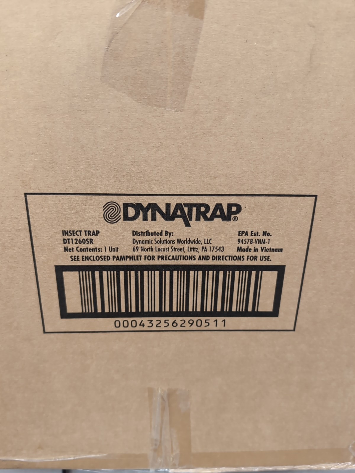 Insect Trap Dynatrap Model DT1200SR With Stand Base And Pole Electric easy to cl