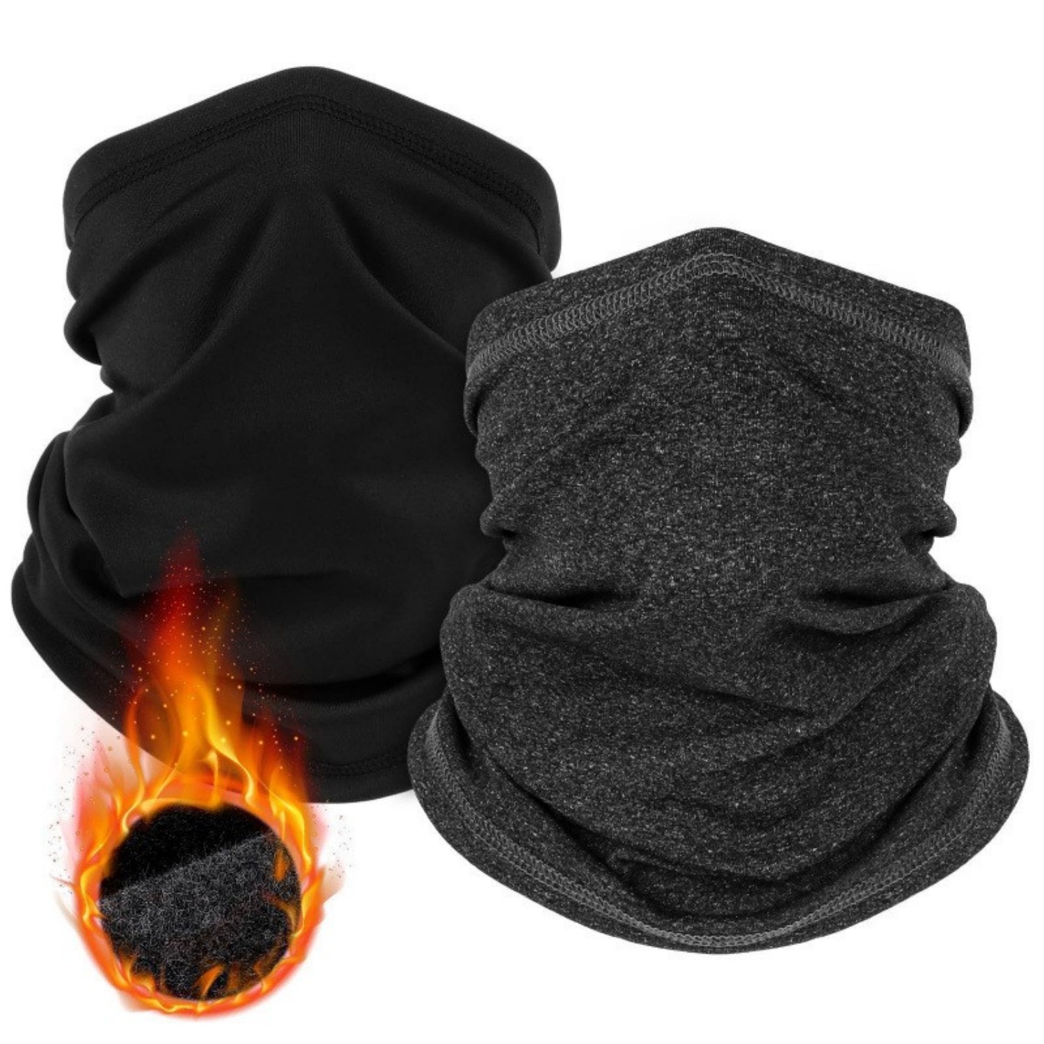 Winter Neck Gaiter Warmer for Men Women Face Cover Fleece Mask Scarf Cold Sport